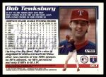 1995 Topps Traded #96 T Bob Tewksbury  Back Thumbnail
