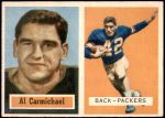 1957 Topps #57  Al Carmichael  Front Thumbnail