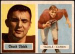 1957 Topps #136  Chuck Ulrich  Front Thumbnail