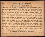 1941 Uncle Sam #89   Marine Mountain Battery Back Thumbnail