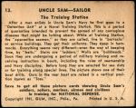 1941 Uncle Sam #13   The Training Station Back Thumbnail