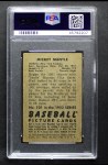 1952 Bowman #101 Mickey Mantle Back Thumbnail
