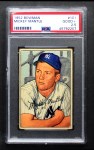 1952 Bowman #101 Mickey Mantle Front Thumbnail