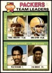 1979 Topps #407   -  Terdell Middleton / James Lofton / Willie Buchanon / Ezra Johnson Packers Leaders & Checklist Front Thumbnail