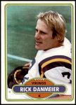 1980 Topps #329  Rick Danmeier  Front Thumbnail