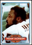 1980 Topps #186  Noah Jackson  Front Thumbnail