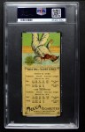 1911 T201 Mecca Ty Cobb / Sam Crawford Back Thumbnail