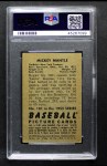 1952 Bowman #101 Mickey Mantle Back Thumbnail