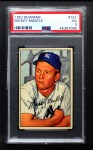 1952 Bowman #101 Mickey Mantle Front Thumbnail