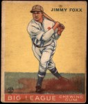 1933 Goudey #154  Jimmie Foxx  Front Thumbnail