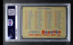 1957 Topps BAZ Bazooka Checklist 4/5 Back Thumbnail