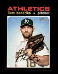 2020 Topps Heritage #472  Liam Hendriks  Front Thumbnail