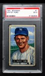 1951 Bowman #1 Whitey Ford Front Thumbnail