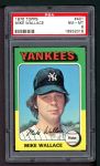 1975 Topps #401  Mike Wallace  Front Thumbnail