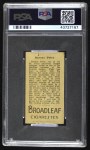 1912 T207 Broad Leaf BL Barney Pelty Back Thumbnail