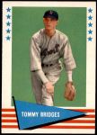 1961 Fleer #95  Tommy Bridges  Front Thumbnail