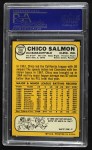 1968 Topps #318  Chico Salmon  Back Thumbnail