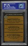 1973 Topps #615 - Mike Schmidt / Ron Cey / John Hilton Rookie Third Basemen Back Thumbnail