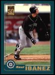 2001 Topps #219  Raul Ibanez  Front Thumbnail