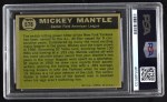 1961 Topps #578 - Mickey Mantle All-Star Back Thumbnail