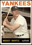 1964 Topps #50 Mickey Mantle Front Thumbnail