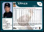 2001 Topps Traded #2 T Kevin Appier  Back Thumbnail