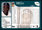 2001 Topps Traded #44 T Roberto Kelly  Back Thumbnail