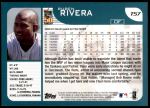 2001 Topps Traded #57 T Ruben Rivera  Back Thumbnail