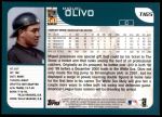 2001 Topps Traded #165 T Miguel Olivo  Back Thumbnail