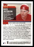 2000 Topps Traded #11 T Russ Jacobson  Back Thumbnail