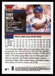 2000 Topps Traded #77 T Tony Mota  Back Thumbnail