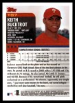 2000 Topps Traded #87 T Keith Bucktrot  Back Thumbnail