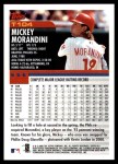 2000 Topps Traded #104 T Mickey Morandini  Back Thumbnail