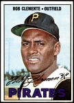 1967 Topps #400 Roberto Clemente Front Thumbnail