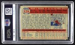 1957 Topps #328 Brooks Robinson Back Thumbnail