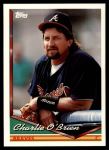 1994 Topps Traded #92 T Charlie O'Brien  Front Thumbnail