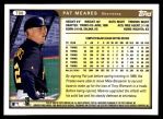1999 Topps Traded #88 T Pat Meares  Back Thumbnail
