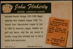 1955 Bowman #272  John Flaherty  Back Thumbnail