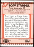 1990 Topps Traded #118 T Tony Stargell  Back Thumbnail