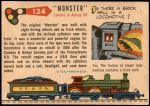 1955 Topps Rails & Sails #124   Monster Back Thumbnail