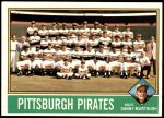 1976 Topps #504   -  Danny Murtaugh Pirates Team Checklist Front Thumbnail