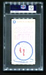 1969 Topps #25 Lew Alcindor Back Thumbnail