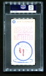 1969 Topps #25 Lew Alcindor Back Thumbnail