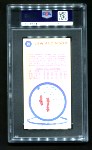 1969 Topps #25 Lew Alcindor Back Thumbnail