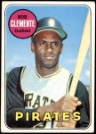 1969 Topps #50 Roberto Clemente Front Thumbnail