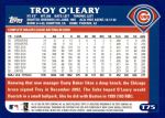 2003 Topps Traded #75 T Troy O'Leary  Back Thumbnail