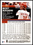 2000 Topps Traded #104 T Mickey Morandini  Back Thumbnail