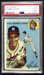 1954 Topps #20 WHT Warren Spahn Front Thumbnail