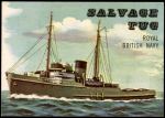 1955 Topps Rails & Sails #186   Salvage Tug Front Thumbnail