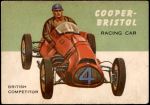 1954 Topps World on Wheels #26   Cooper-Bristol Front Thumbnail